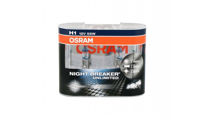 OSRAM H1 Nightbreaker Unlimited 12V 55W P14,5S +110%