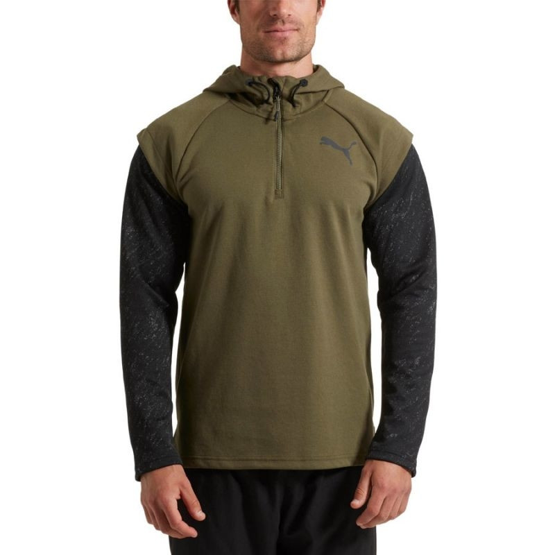 Men's sweatshirt Puma 1/4 Zip Energy Hoodie M 515656 03 