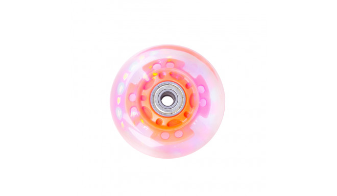 Light up inline skate wheel PU 64x24mm ABEC 5