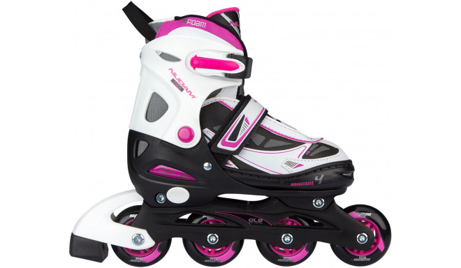 Adjustable rollerskates for girls Semisoft boot Nijdam