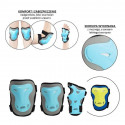 Adults protector set Nils Extreme Grey-blue H716 M