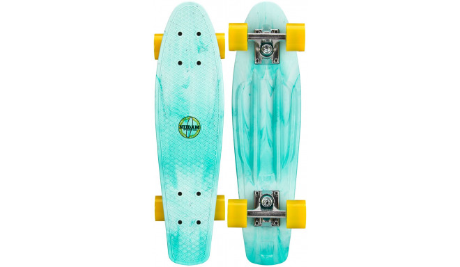 Skateboard pennyboard plastic 22.5" Splash dye Nidjam
