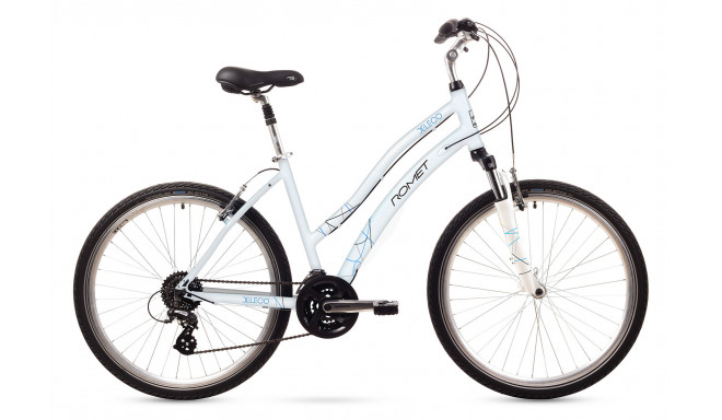 City bicycle for women 18 L ROMET BELECO white