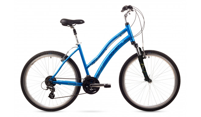 City bicycle for women 18 L ROMET BELECO blue