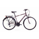 City bicycle for men 19 M ROMET WAGANT plum