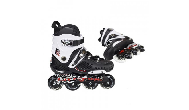 Adult roller skates for slalom Nils Extreme 40 NA12333 black-white