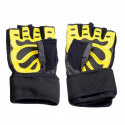 Adults training gloves black/yellow HMS M