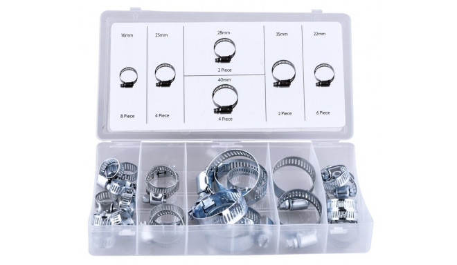 Rolson vooliku klambrite komplekt 26 osa RL-60901 EOL