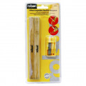 Rolson puusepapliiats 4tk + teritaja RL-56600