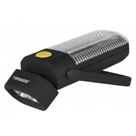 Tiross multifunktsionaalne lamp 3W COB +1W LED TS-1843