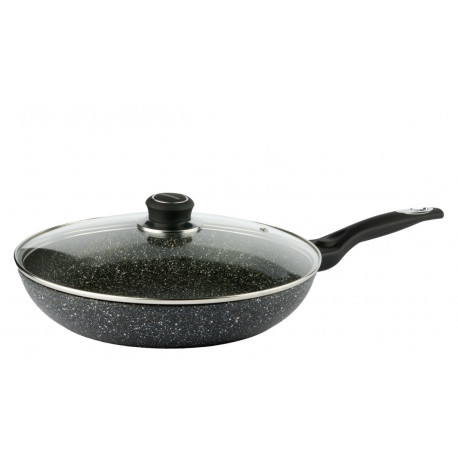 Tiross marmorkattega pann kaanega 26cm TS-1255P