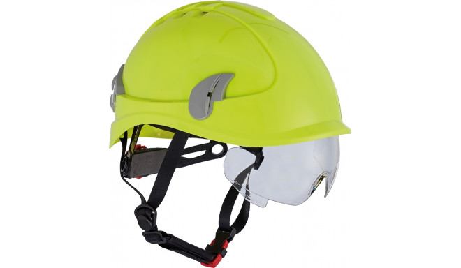 Cerva Alpinworker kaitsekiiver prillidega Hi-Vis kollane