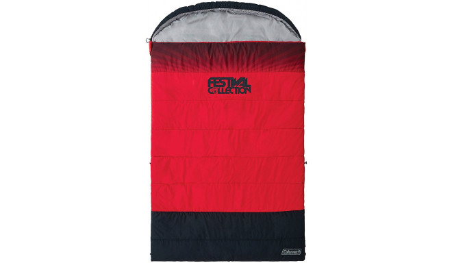 Coleman sleeping bag Ceiling Festival Double, red/black
