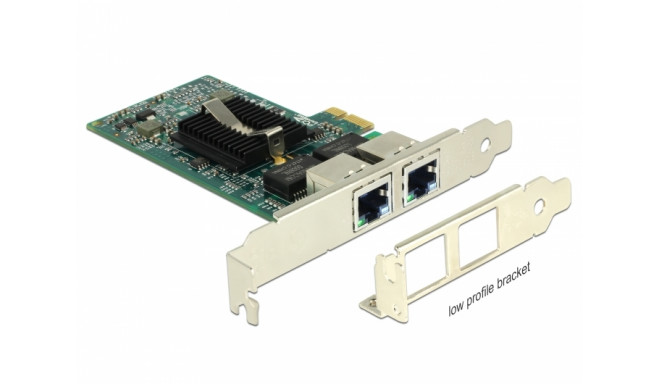 DeLOCK PCIe > 2 x Gigabit LAN