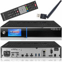GigaBlue UHD Quad 4K + Single DVB-C / T2 tuner, satellite / cable / Terr. receiver (black, FBC, PVR,