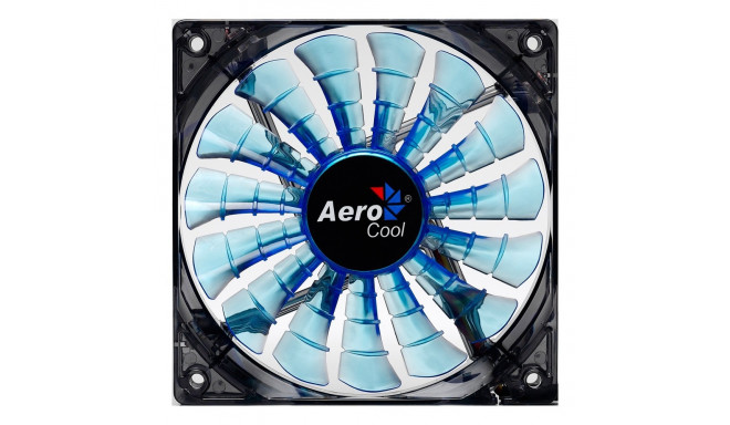 Aerocool ventilaator SharkFan Blue LED 140mm