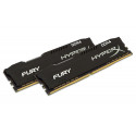 Kingston RAM HyperX DDR4 16 GB 2666-CL16 - Dual-Kit - Fury Black
