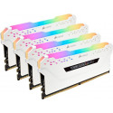 Corsair RAM DDR4 32GB 3200-CL16 Quad-Kit Vengeance RGB PRO White