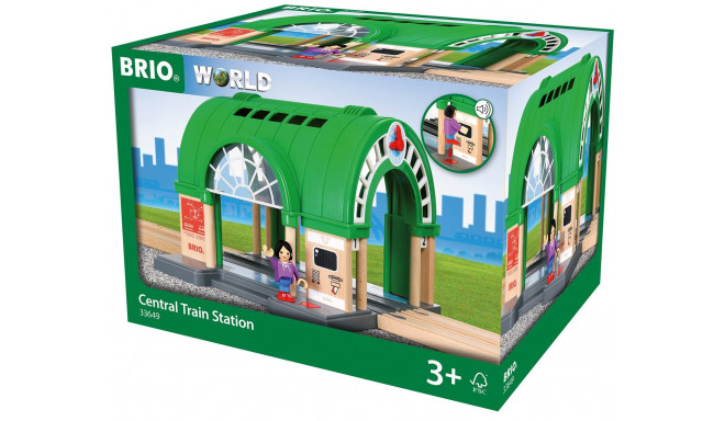 BRIO mängurongijaam Central Train Station (33649)