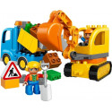 LEGO DUPLO - Truck and Tracked Excavator - 10812