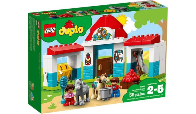LEGO DUPLO toy blocks Farm Pony Stable (10868)