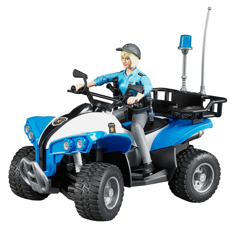 Bruder model Police Quad-Bike with Policeman and Accessories (63010 ...