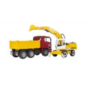 bruder MAN TGA dump truck