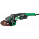 Hitachi angle grinder G23UDY + + concrete suction hood slide cup wheel (green / black, 2,600 watts)