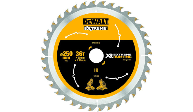 DeWalt DT99572, 250mm / 30mm