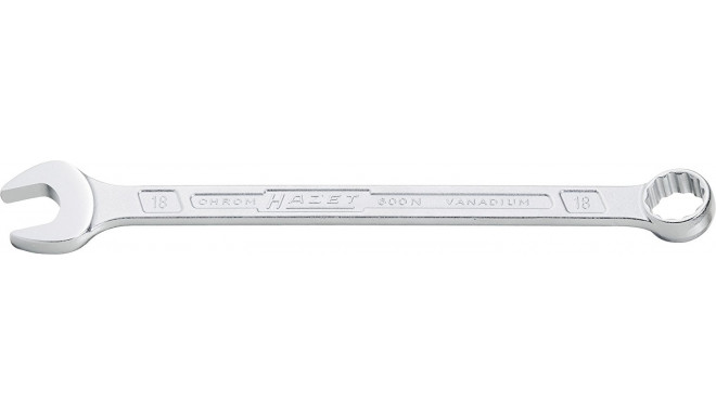 Hazet 600N-17 ring-open-end wrench 17x243mm