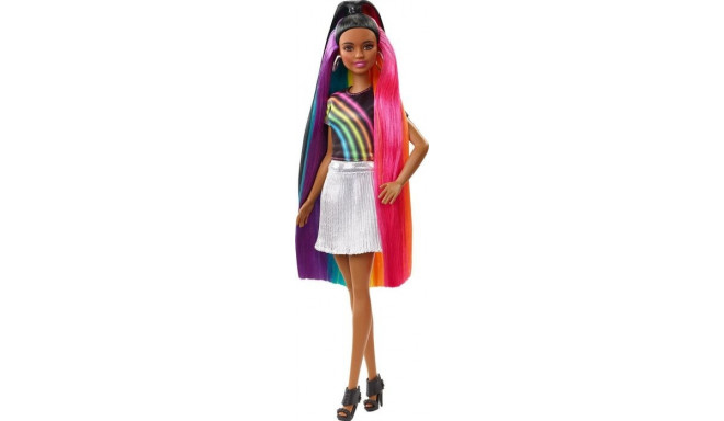 Barbie nukk Rainbow Sparkel Hair (FXN97)