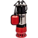 Einhell Dirt water pump GC-DP 5010 G, immersion / pressure pump (red / silver, 500 watts)