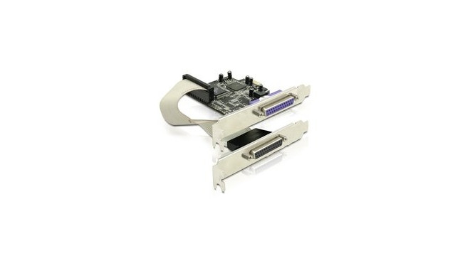 Delock PCI-E Card 2x Parallel