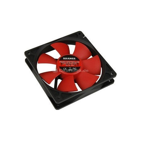 Performance C Series 120x120x25 (schwarz/rot, 120 mm)