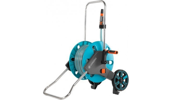 GARDENA Hose Reel AquaRoll M Set - Hose Trolley - 20m