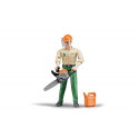 Bruder figurine Forestry worker with accessories (60030)