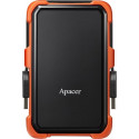 Apacer external HDD 2TB AC630 2.5" USB 3.1, black/orange