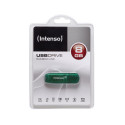 Intenso mälupulk 8GB Rainbow Line USB 2.0, roheline