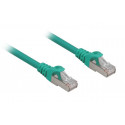 Sharkoon network cable RJ45 CAT.6a SFTP LSOH green 0,25m - HalogenFree