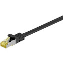 goobay Patch cable SFTP m.Cat7 black 5,00m - LSZH