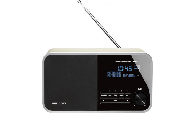 Grundig DTR 3000 - white - DAB plus - FM - RDS