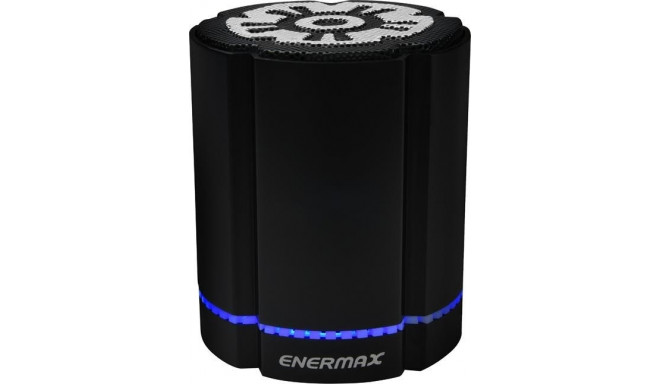 Enermax EAS02M-BK, speakers (black, Bluetooth, AUX)