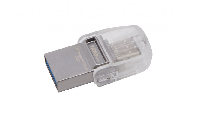 Kingston flash drive 128GB DataTraveler microDuo 3C USB-C 3.0
