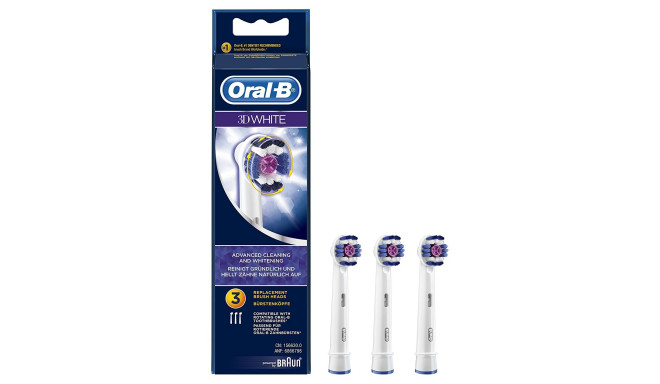 Braun Oral-B Brush endings 3D White 3pcs