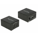 Toslink switch, 2 sisse / 1 välja, metallist karbiga