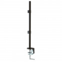 700mm Pole with Desk Clamp, Black