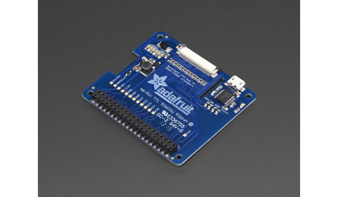 Adafruit DPI TFT Kippah for Raspberry Pi with Touch Support