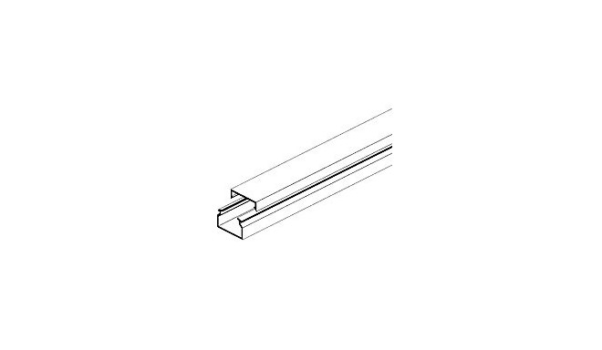 Cable trunking channel 25x40mm alpine white 2m