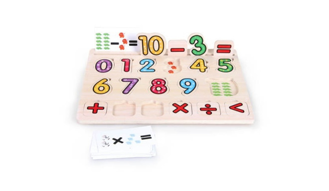 Puzzle to learn counting