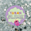 Glitter Slime - Silver Stars